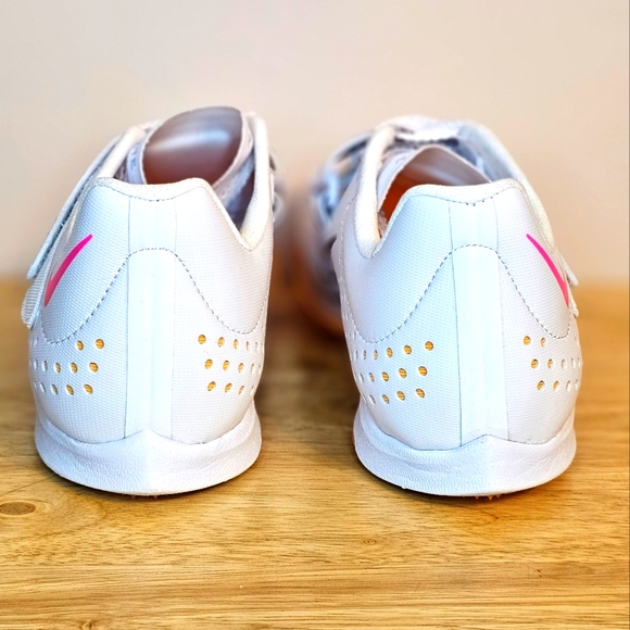 Nike Air Zoom LJ Elite Long Jump White Track Shoes Men's size 5.5 / Women size 7 - Picture 13 of 13